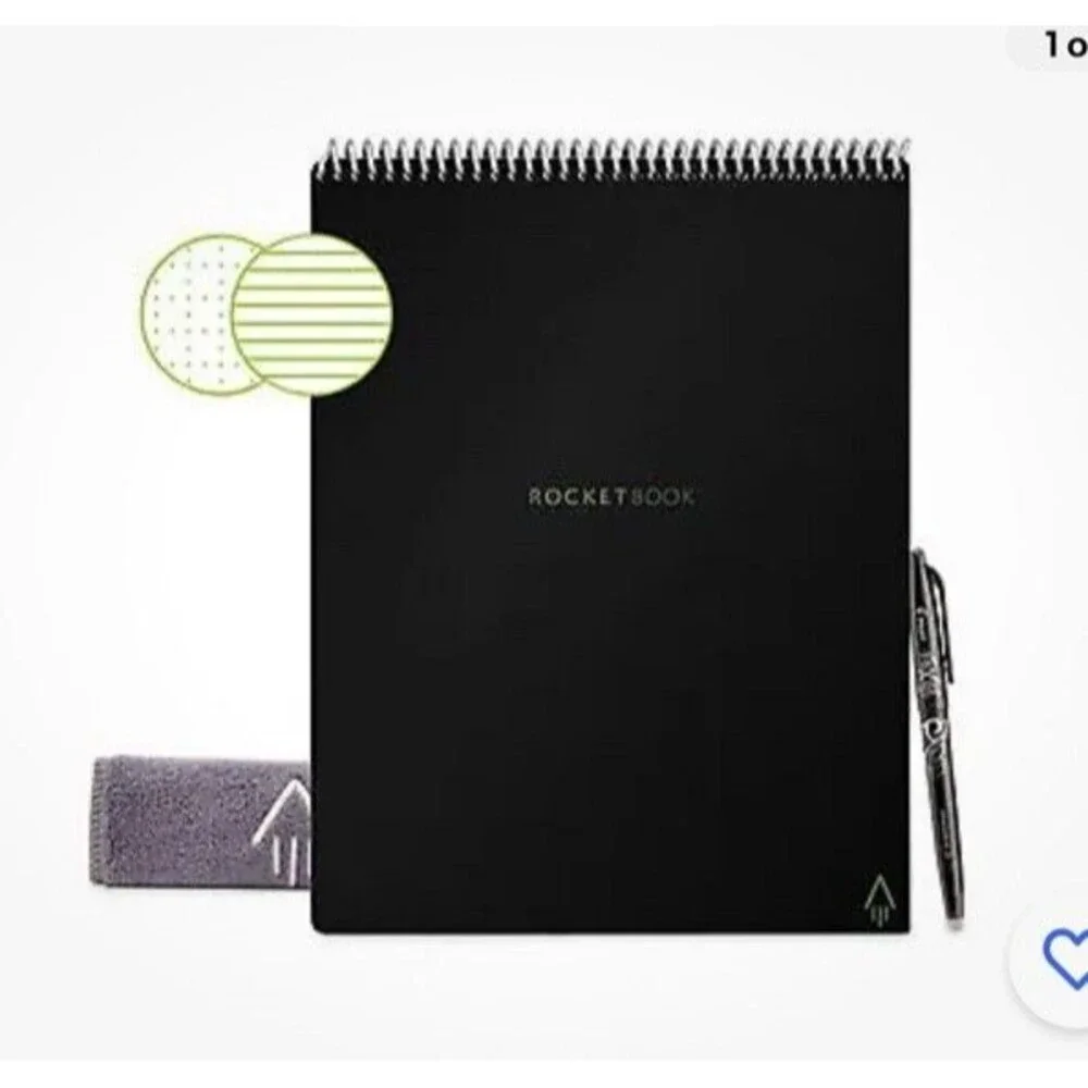 Rocketbook Notebook 8.5X11 Writing Turned To Digital  brand new In Box